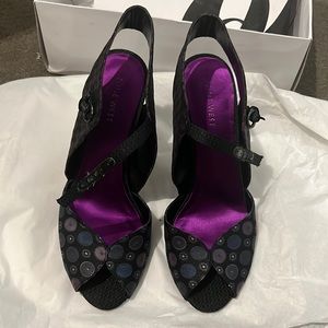 Mens tie heeled sandals - Nine West